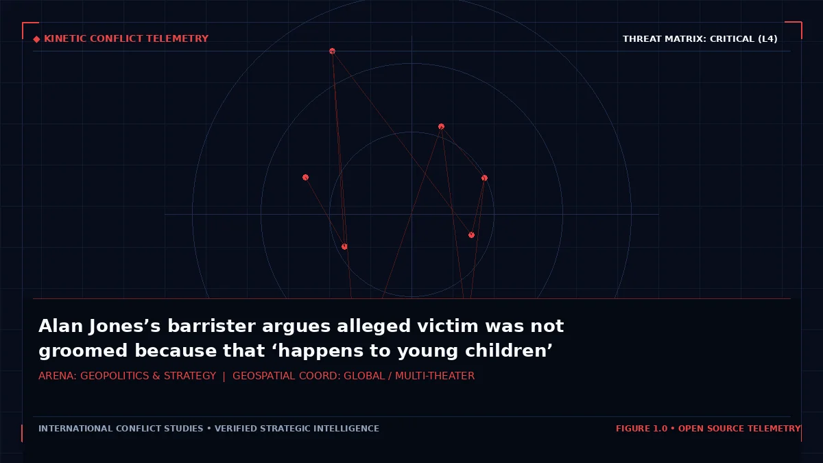 Alan Jones’s barrister argues alleged victim was not groomed because that ‘happens to young children’ - Tactical intelligence visual and operational telemetry