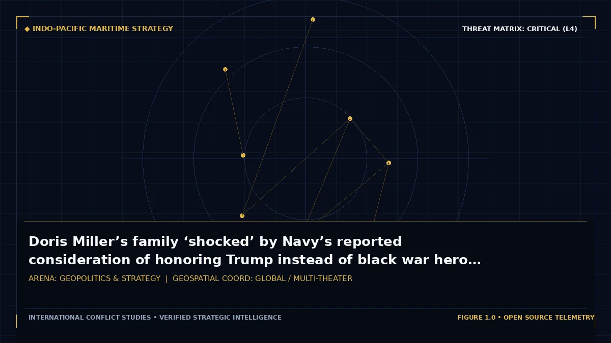 Doris Miller’s family ‘shocked’ by Navy’s reported consideration of honoring Trump instead of black war hero – live - Tactical intelligence visual and operational telemetry