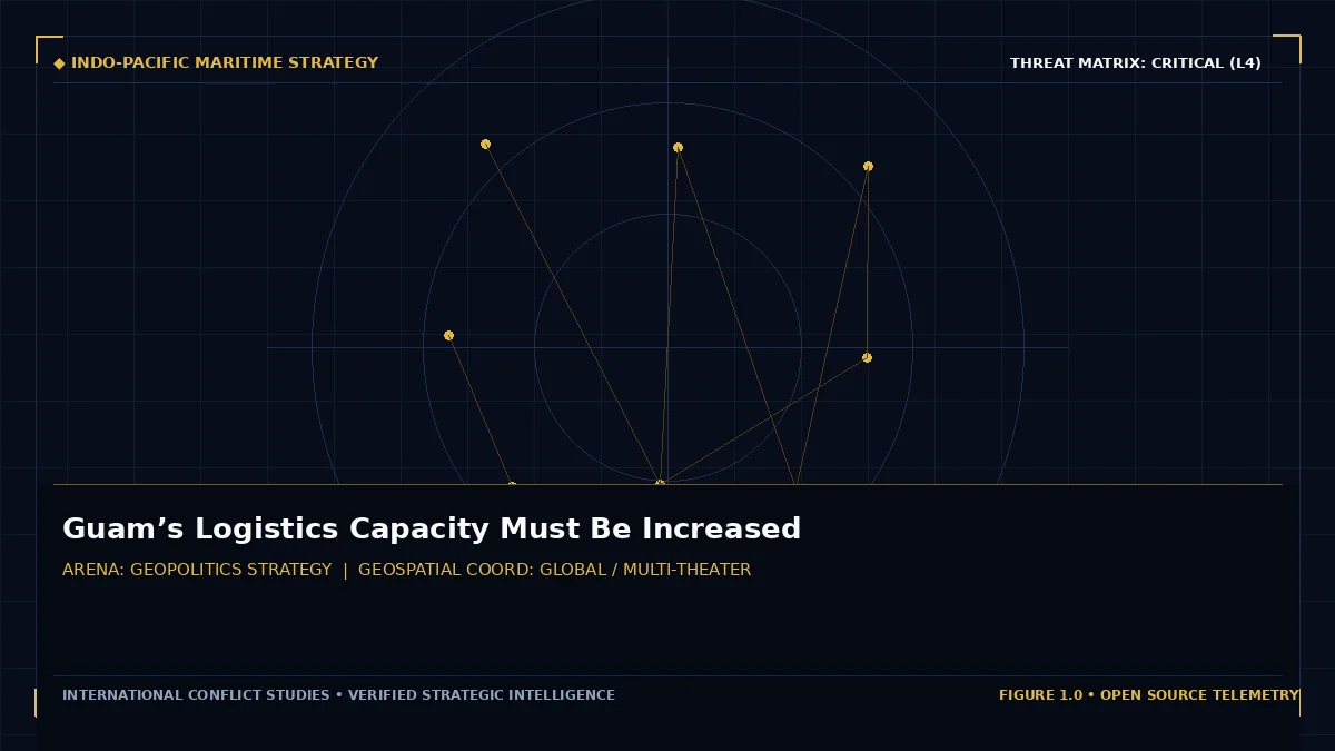 Guam’s Logistics Capacity Must Be Increased - Tactical intelligence visual and operational telemetry