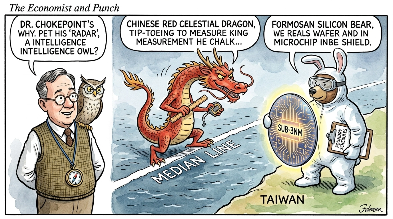 PLA Taiwan Strait Operations & Median Line Incursions: Decoding China's Grey-Zone Encirclement Strategy - Tactical intelligence visual and operational telemetry