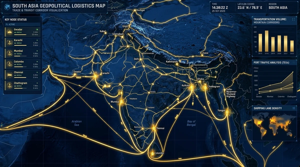 The Asymmetric Fracture: GTI 2026, Cognitive Warfare & The Chokepoint War on CPEC - Tactical intelligence visual and operational telemetry
