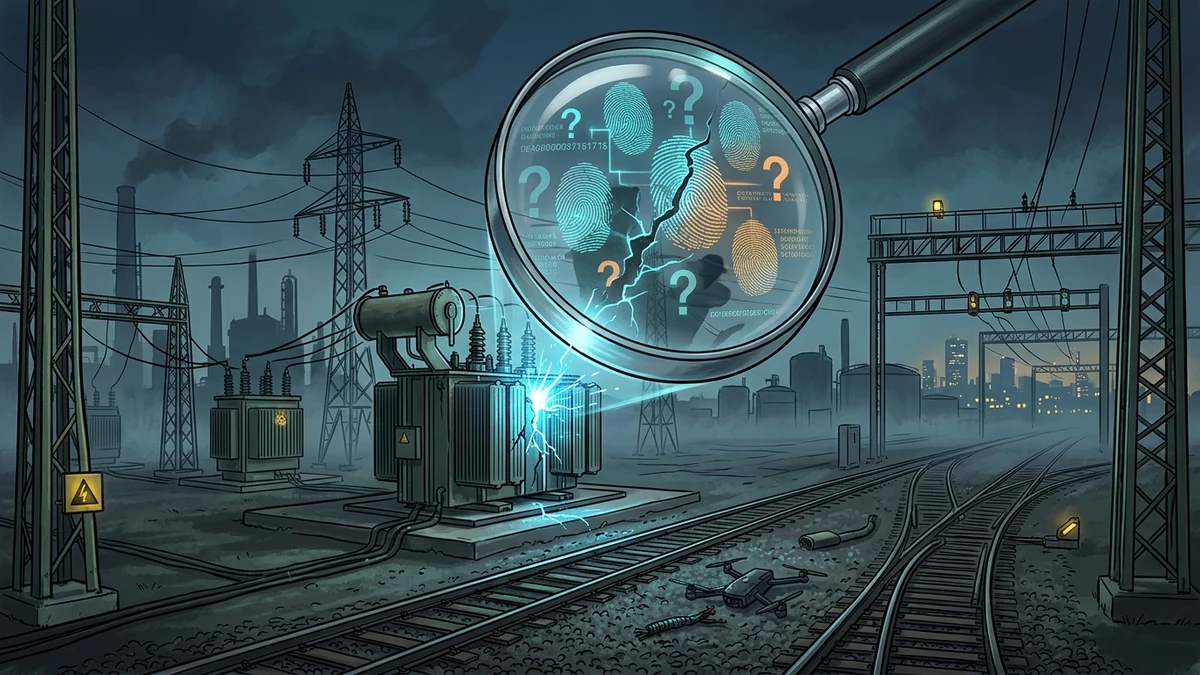 The Attribution Trap: Critical Infrastructure Sabotage and the New Logic of Grey-Zone Conflict - Tactical intelligence visual and operational telemetry