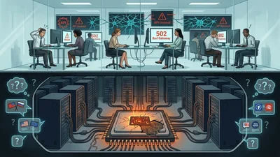 The Cognitive Chokepoint: What Simultaneous AI Outages Reveal About Critical Infrastructure Vulnerabilities