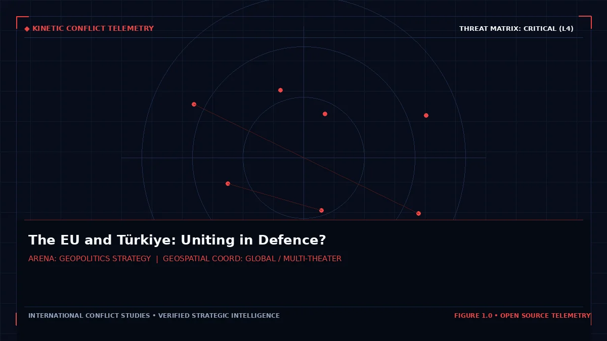 The EU and Türkiye: Uniting in Defence? - Tactical intelligence visual and operational telemetry