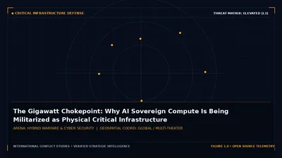 The Gigawatt Chokepoint: Why AI Sovereign Compute Is Being Militarized as Physical Critical Infrastructure