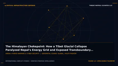 The Himalayan Chokepoint: How a Tibet Glacial Collapse Paralyzed Nepal's Energy Grid and Exposed Transboundary Vulnerabilities