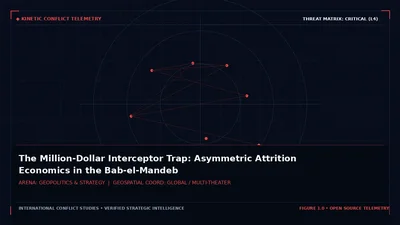 The Million-Dollar Interceptor Trap: Asymmetric Attrition Economics in the Bab-el-Mandeb