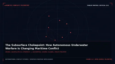 The Subsurface Chokepoint: How Autonomous Underwater Warfare Is Changing Maritime Conflict