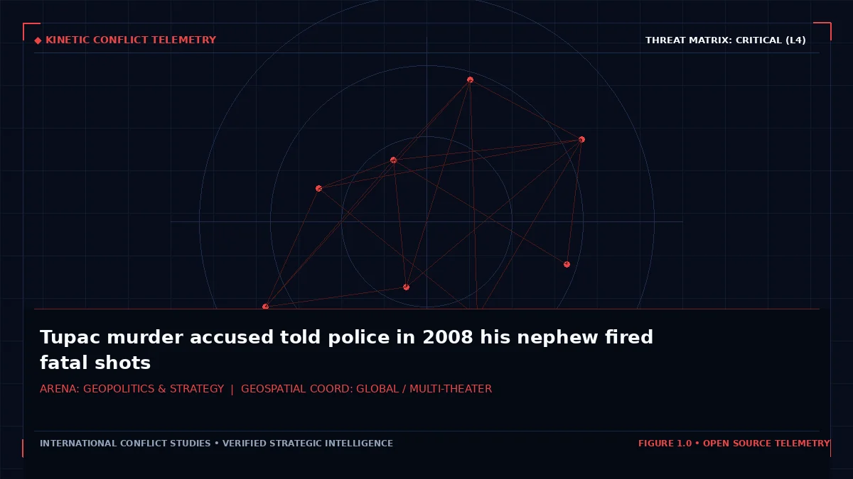 Tupac murder accused told police in 2008 his nephew fired fatal shots - Tactical intelligence visual and operational telemetry