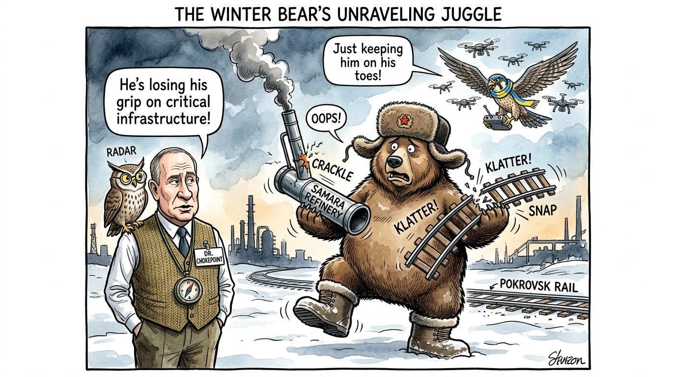 Ukraine launches drone attack on Russian oil refining facilities – Europe live - Tactical intelligence visual and operational telemetry