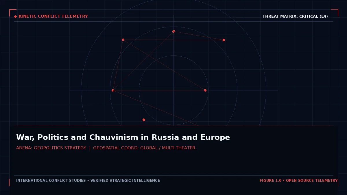 War, Politics and Chauvinism in Russia and Europe - Tactical intelligence visual and operational telemetry