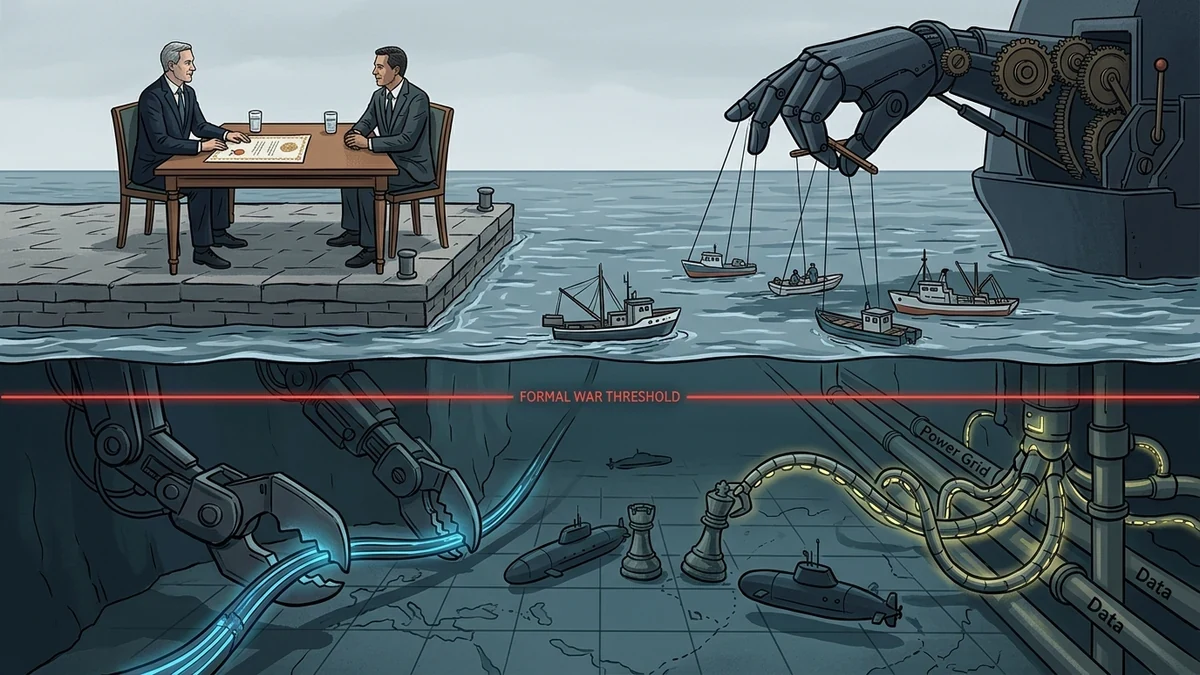 What Is Grey Zone Warfare? Strategy, Tactics and Modern State Conflict - Tactical intelligence visual and operational telemetry