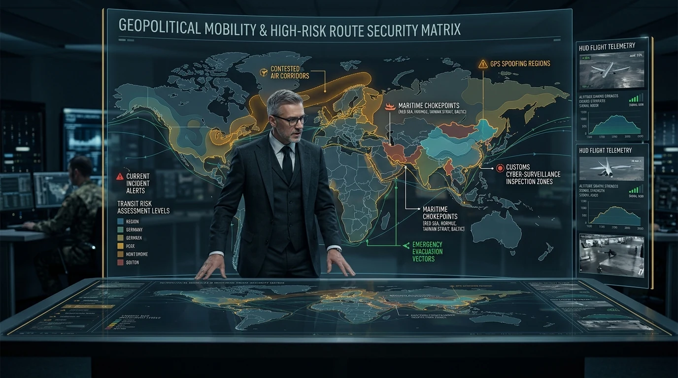 Why Cheap Travel Is Not a Defence: Geopolitical Mobility & High-Risk Route Security Matrix