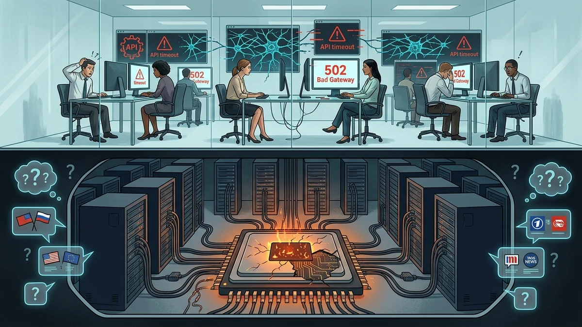 The Cognitive Chokepoint: What Simultaneous AI Outages Reveal About Critical Infrastructure Vulnerabilities